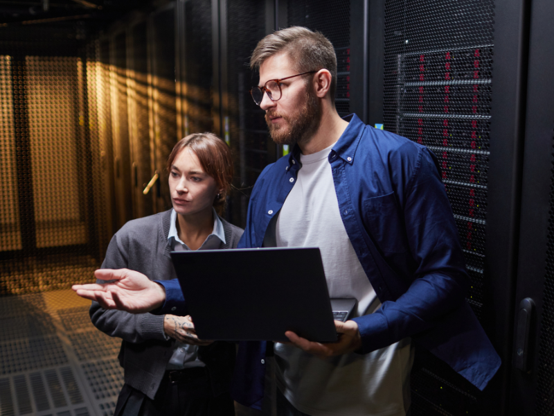 Organização na tecnologia da informação.