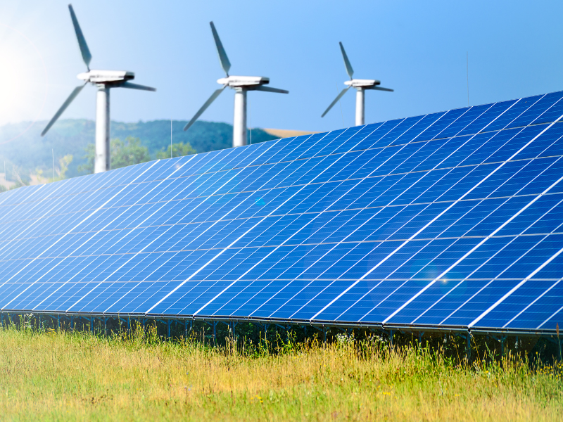 Uso de energia renovável